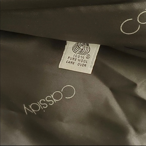 Vintage Cassidy 100% pure wool coat 10 - Picture 12 of 12